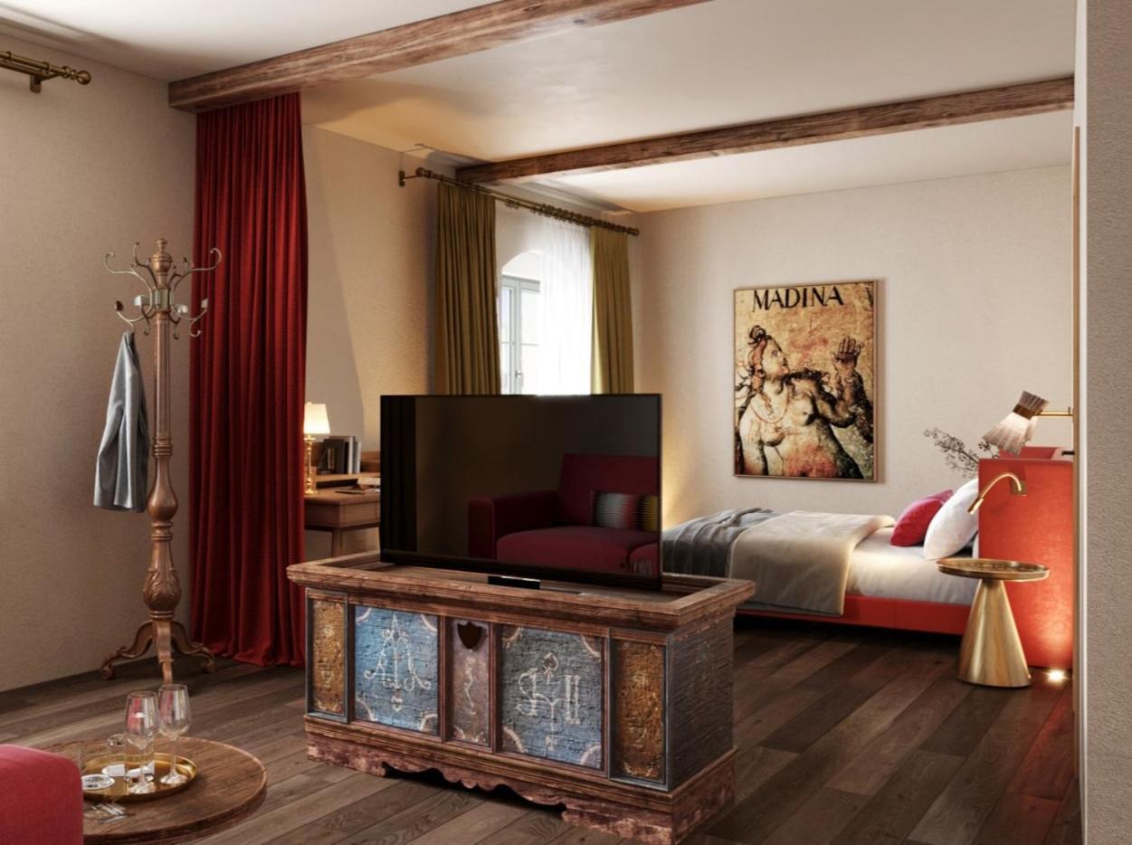 Langenmantel Historic Suites Termeno Ngoại thất bức ảnh