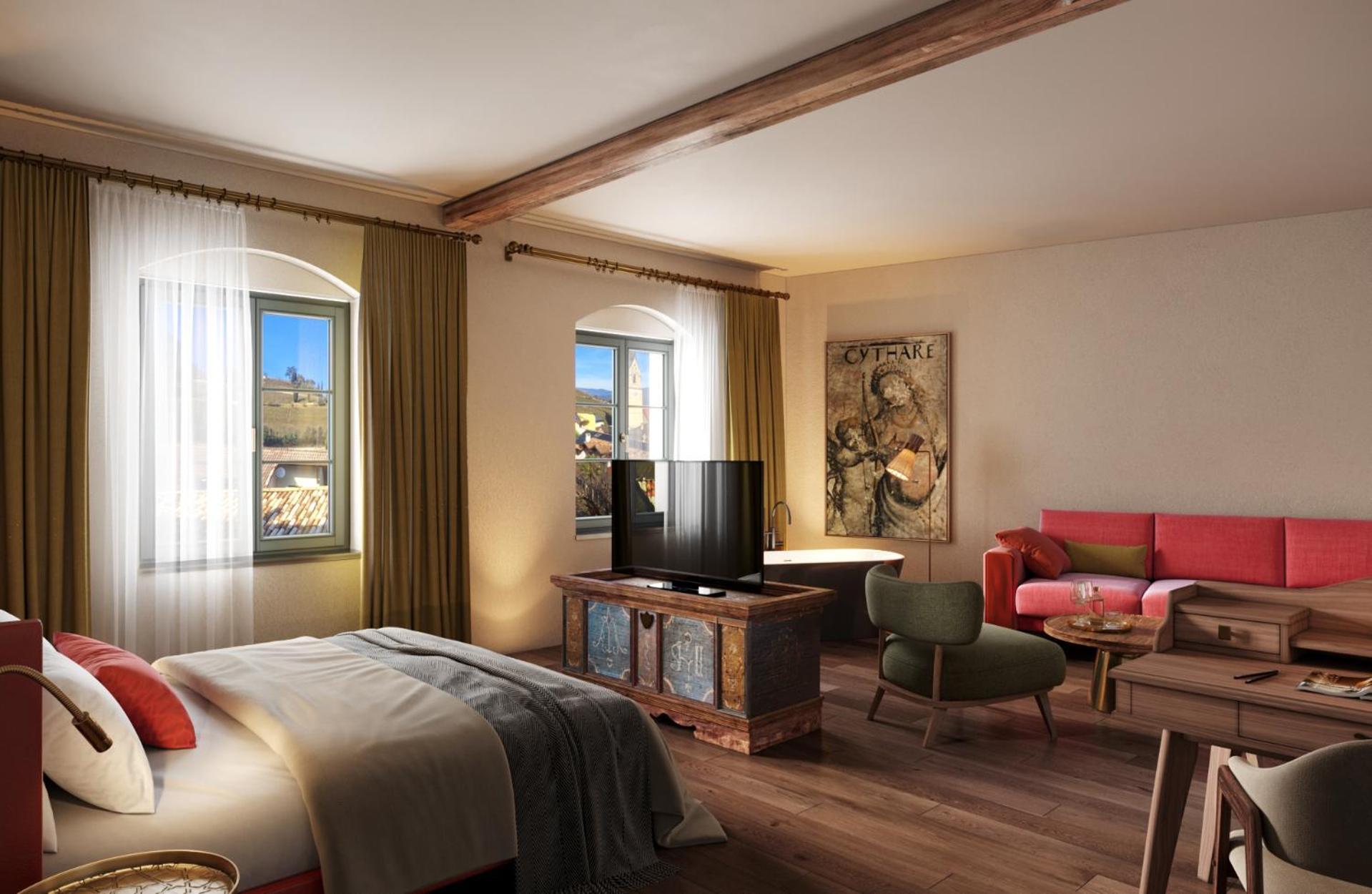 Langenmantel Historic Suites Termeno Ngoại thất bức ảnh